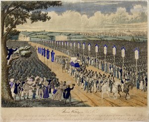 コペンハーゲン油田での労働組合員会議、1834年4月21日